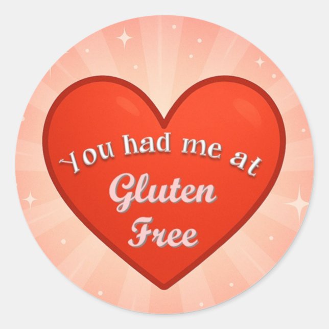 Rond Heart Sticker (Devant)