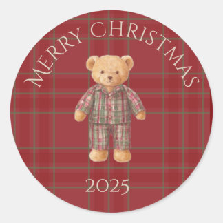 Rond Heritage Holiday Bear Sticker