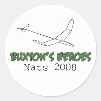 Rond Héros de Buxton - Sticker 2008