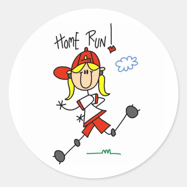 Rond Home Run ! Sticker Figure (Devant)