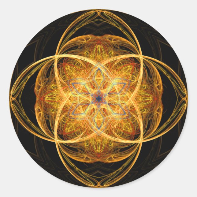 Rond Hope - Sticker fractal (Devant)