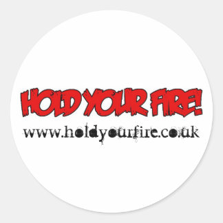 Rond HYF ! Sticker blanc