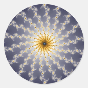 Rond Hyperespace - Sticker fractal