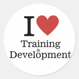 Rond I ❤️ Love Formation & Développement STICKER
