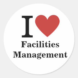 Rond I ❤️ Love Installations Management STICKER