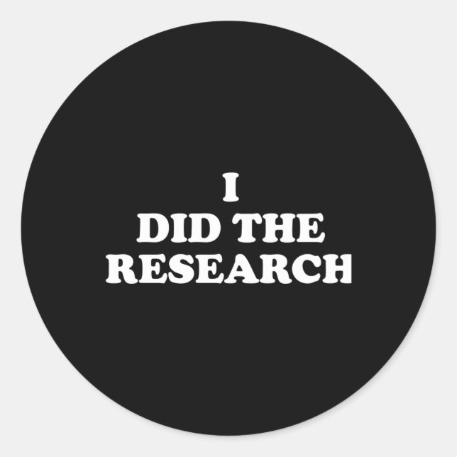 Rond J'Ai Fait Le Sticker De Recherche (Devant)