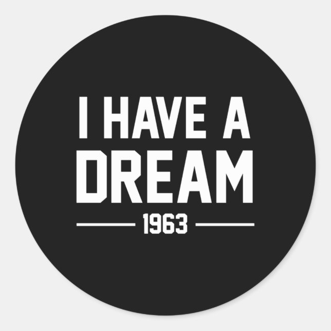 Rond J'Ai Un Sticker Dream 1962 (Devant)