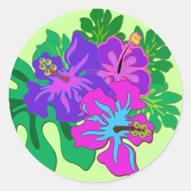 Rond Key West - Sticker (Devant)