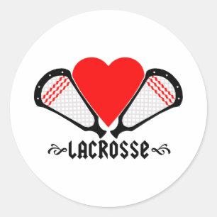 Rond Lacrosse Designs GirlsLacrosse Sticker