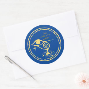 Rond L'Atlantis Grail - Série Logo Sticker