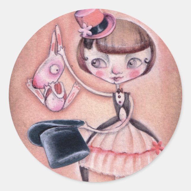 Rond Le Magicien - Sticker (Devant)