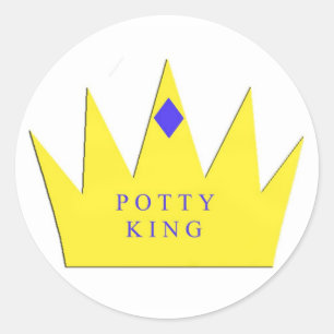 Rond Le Roi Sticker de Pottty
