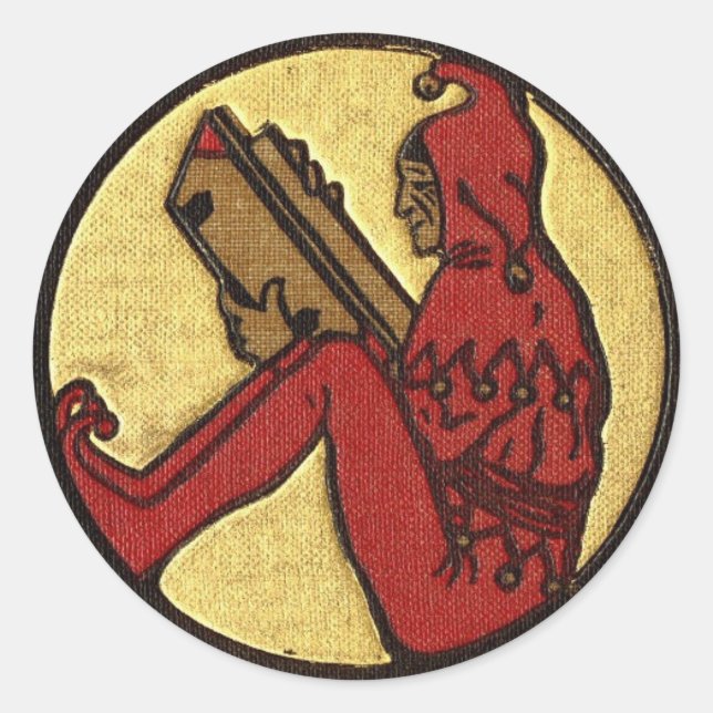Rond Lecture Sticker Gnome (Devant)