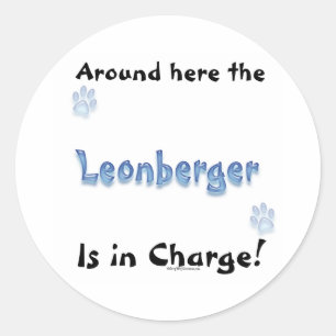 Rond Leonberger Charge - Sticker