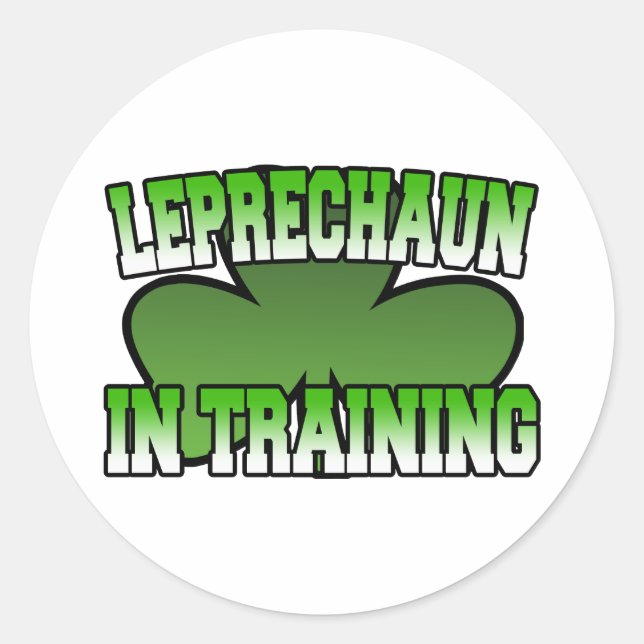 Rond Leprechaun dans Sticker d'entraînement (Devant)