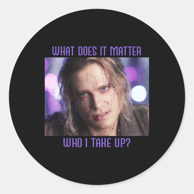 Rond Lestat Rock Star Qu'est-ce qu'il Sticker (Devant)
