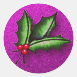 Rond LETTRE Sticker Holly D'Or