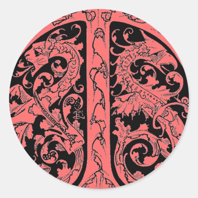 Rond Lettre T avec Sticker Dragons (Devant)