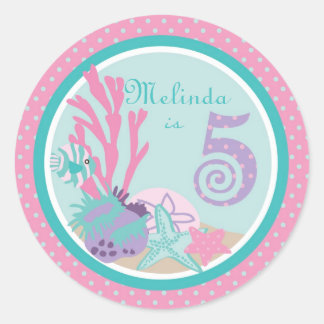 Rond Little Mermaid Sticker 5