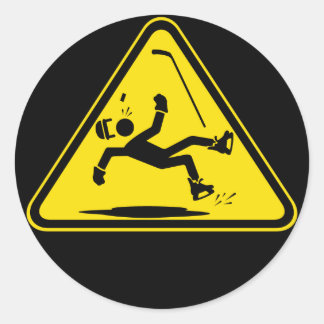 Rond Logo Piso Mojado sur Sticker noir