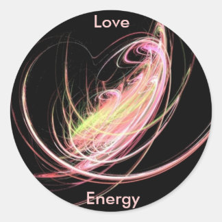 Rond Love Energy Sticker