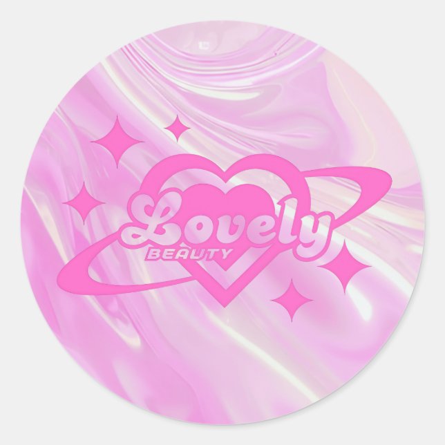 Rond Lovely Sticker (Devant)