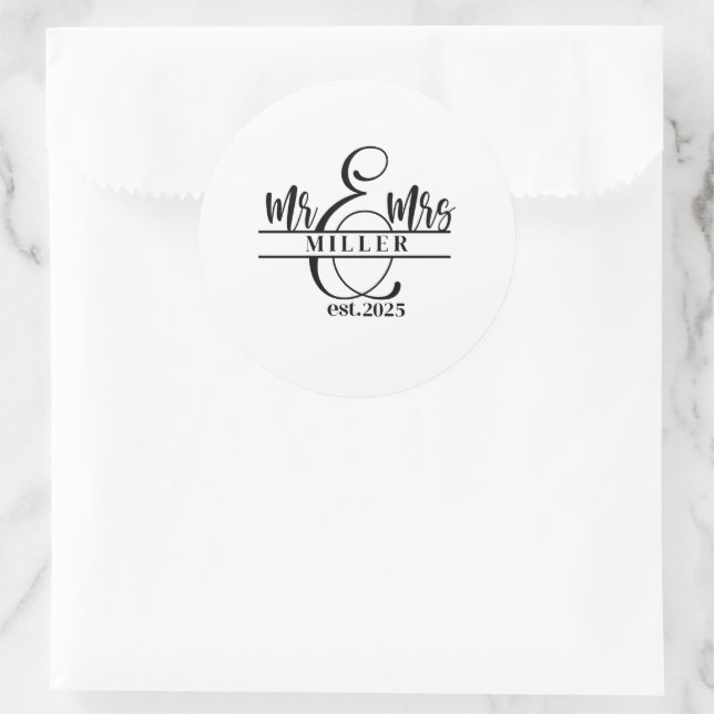 Rond M. & Mme Sticker (Sac)