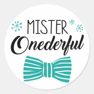Rond M. Onederful Party Sticker