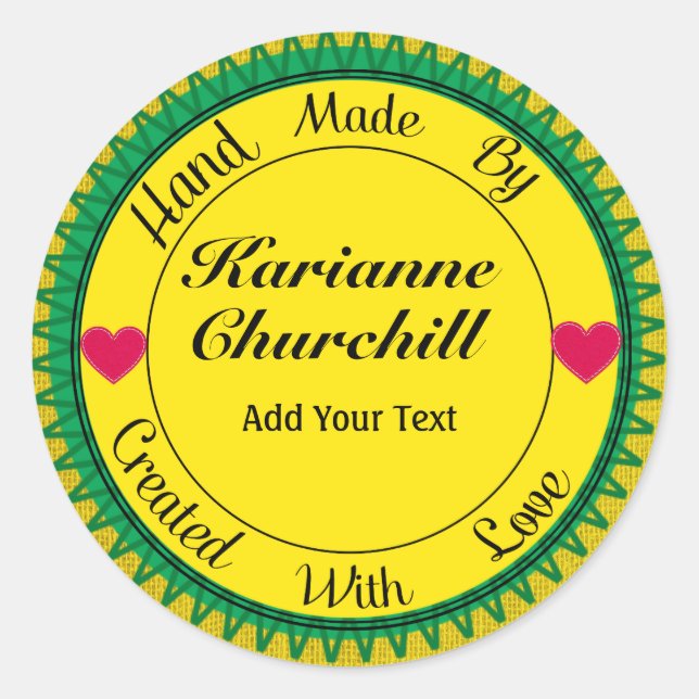 Rond Made By Sticker - SRF (Devant)