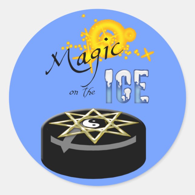 Rond Magie Sur Le Sticker De Glace (Devant)