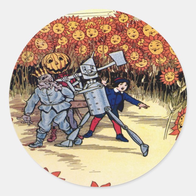Rond Magnifique Sticker Land of Oz (Devant)