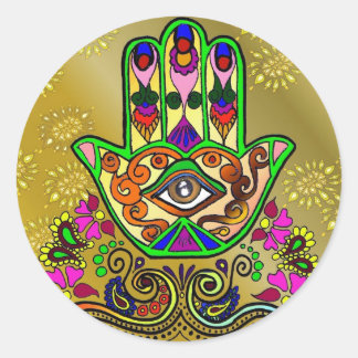 Rond Main d'or de Fatima, Sticker