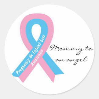 Rond Maman à un ange Sticker