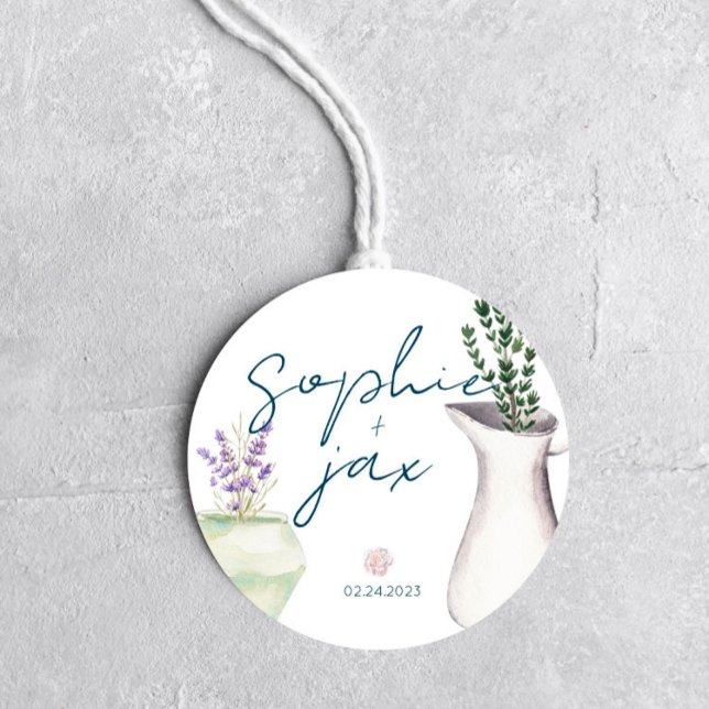 Rond Marché français - Fleurs - Sticker de la préférenc (Créateur téléchargé)