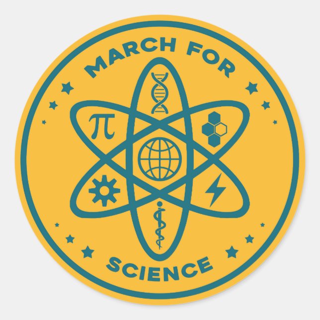 Rond Marche Officielle Pour Sticker Scientifique (Devant)