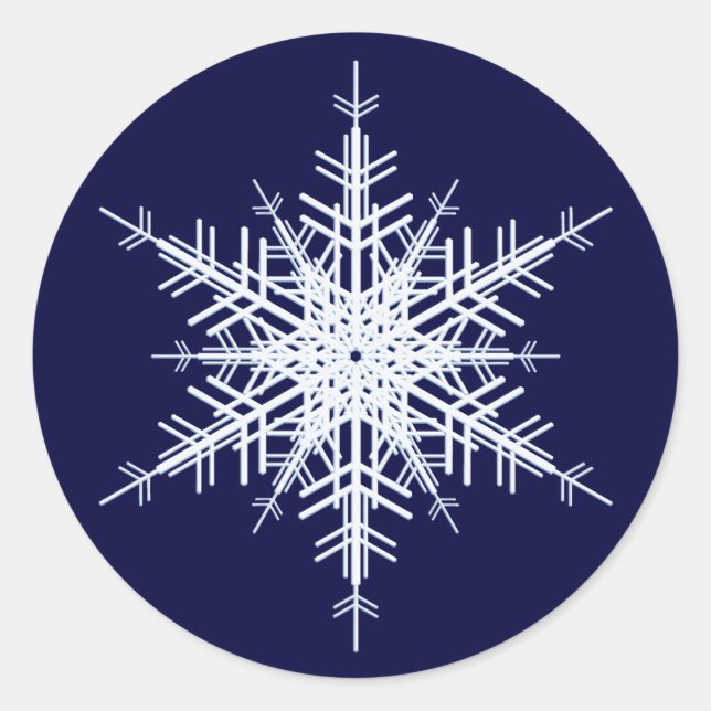 Rond Mariage en Sticker d'hiver (Devant)
