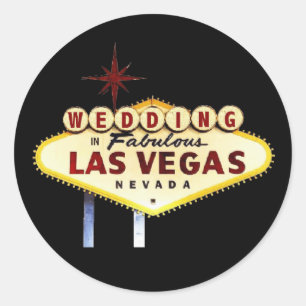 Rond Mariage Lumineuse Dans Sticker Fabrique Las Vegas