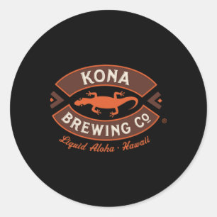Rond Meilleur Vendeur - Sticker Kona Brewing