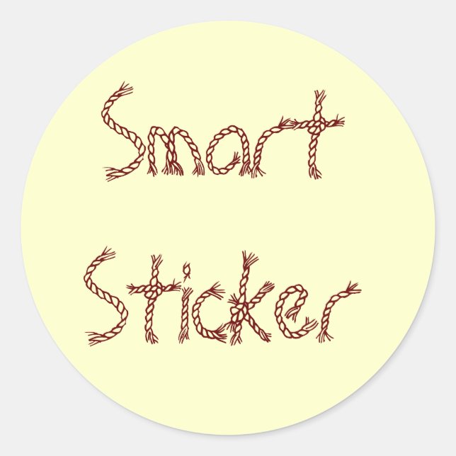 Rond Modèle Smart Sticker (Devant)
