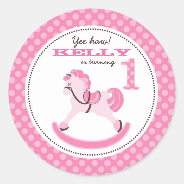 Rond Mon petit Sticker 1 (Devant)