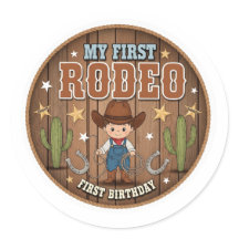 Mon premier sticker pour bébé Rodeo
