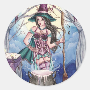 Rond Morissa - Sticker pour sorcière