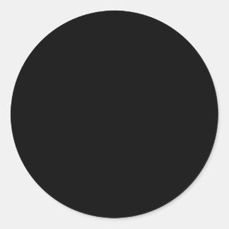 Rond Music-Inspired Art Round Sticker