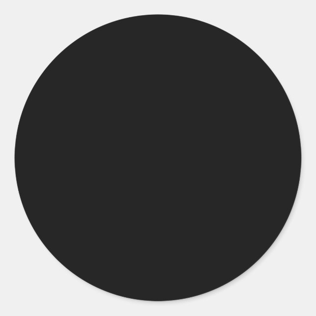 Rond Music-Inspired Art Round Sticker (Devant)