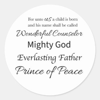 Rond Names of God Sticker