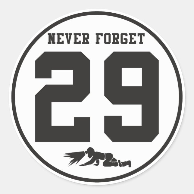 Rond N'oubliez jamais - Sticker 29 (Devant)