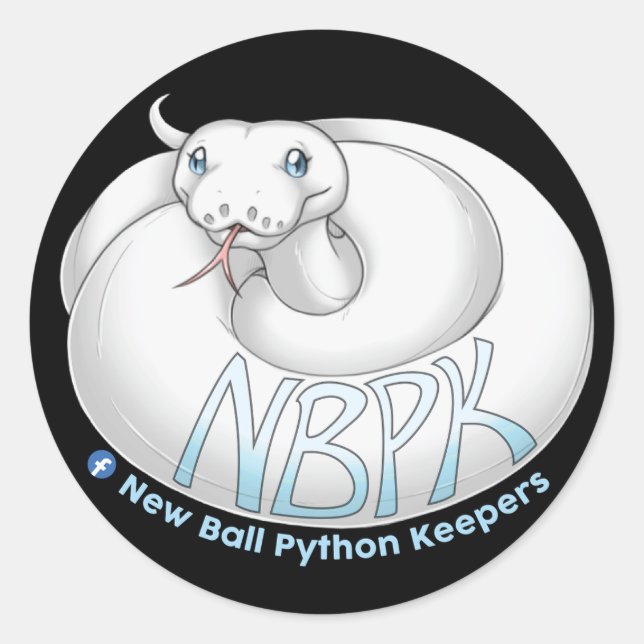 Rond Nouveau garde-boule Python Yuki Sticker (Devant)