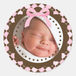 Rond Nouveau Sticker pour bébé