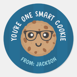 Rond One Smart Cookie Valentine's Day Sticker