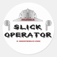 Opérateur de nacelle, Sticker de champ pétrolifère